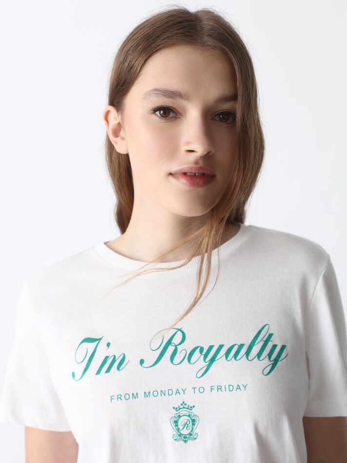 Pacote com 2 camisetas estampadas - Branca/verde