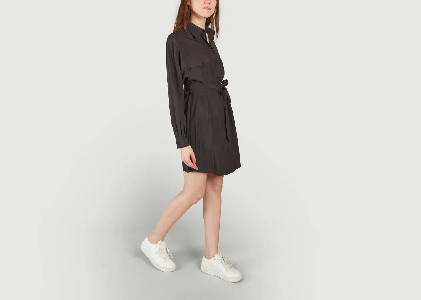 Robe-chemise ceinturée Pearl Ba&sh