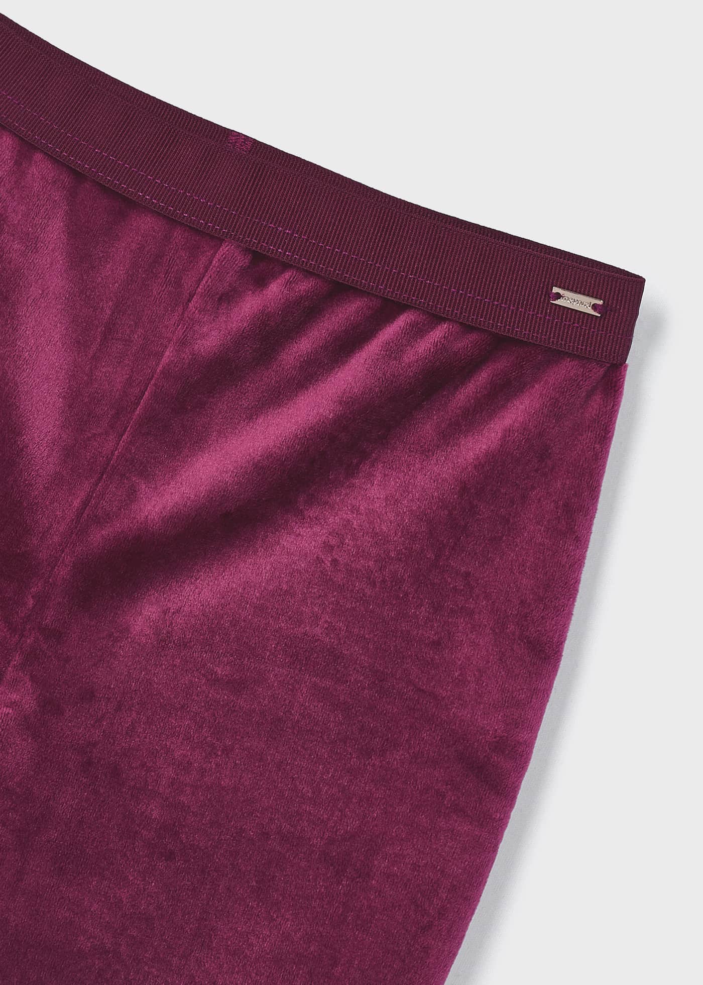 Leggings de veludo para meninas