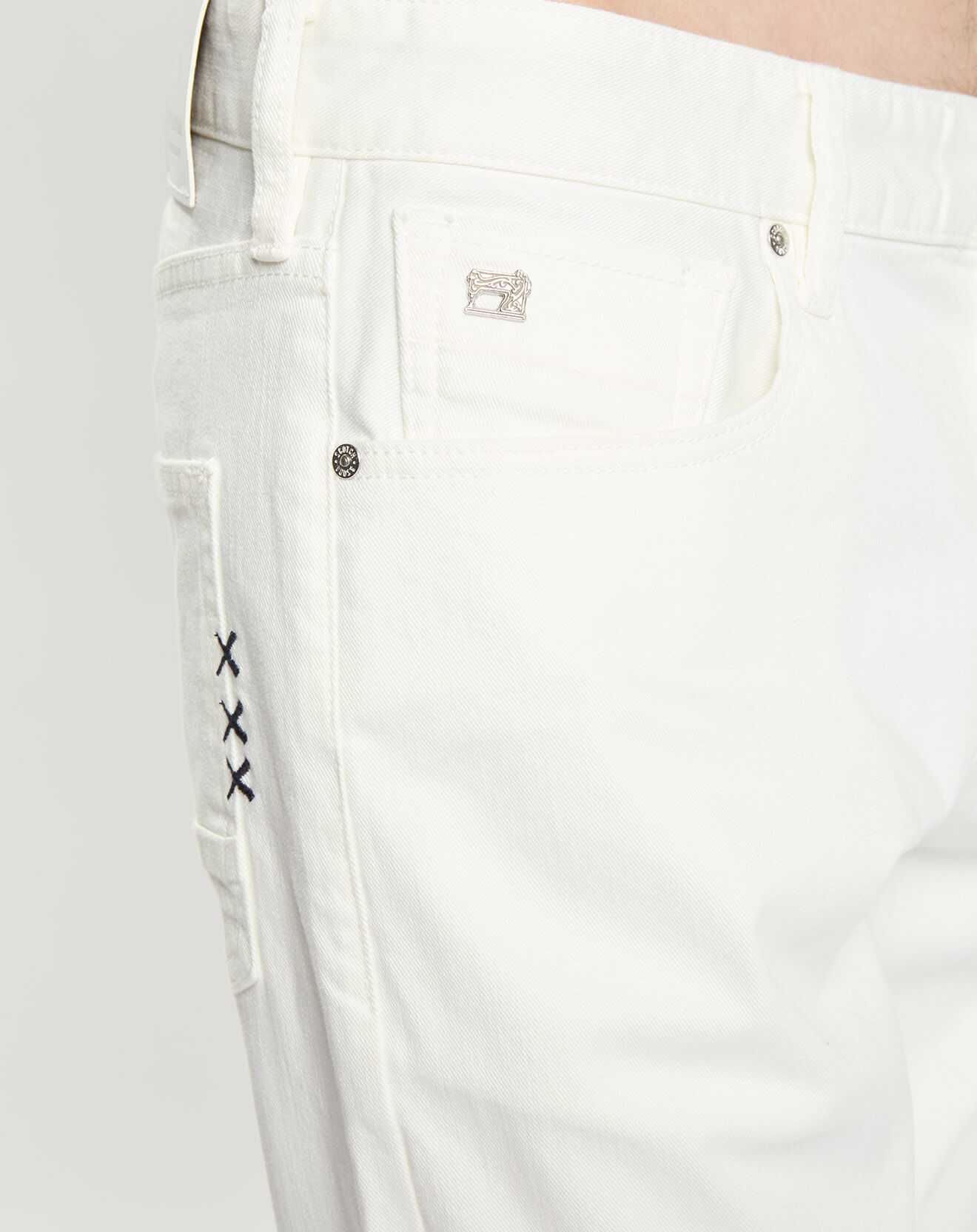 Scotch & Soda Jean Slim Fit surteint écru