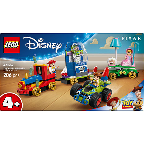 LEGO Disney Toy Story-fejring: Tog og fjernstyret bil 43264
