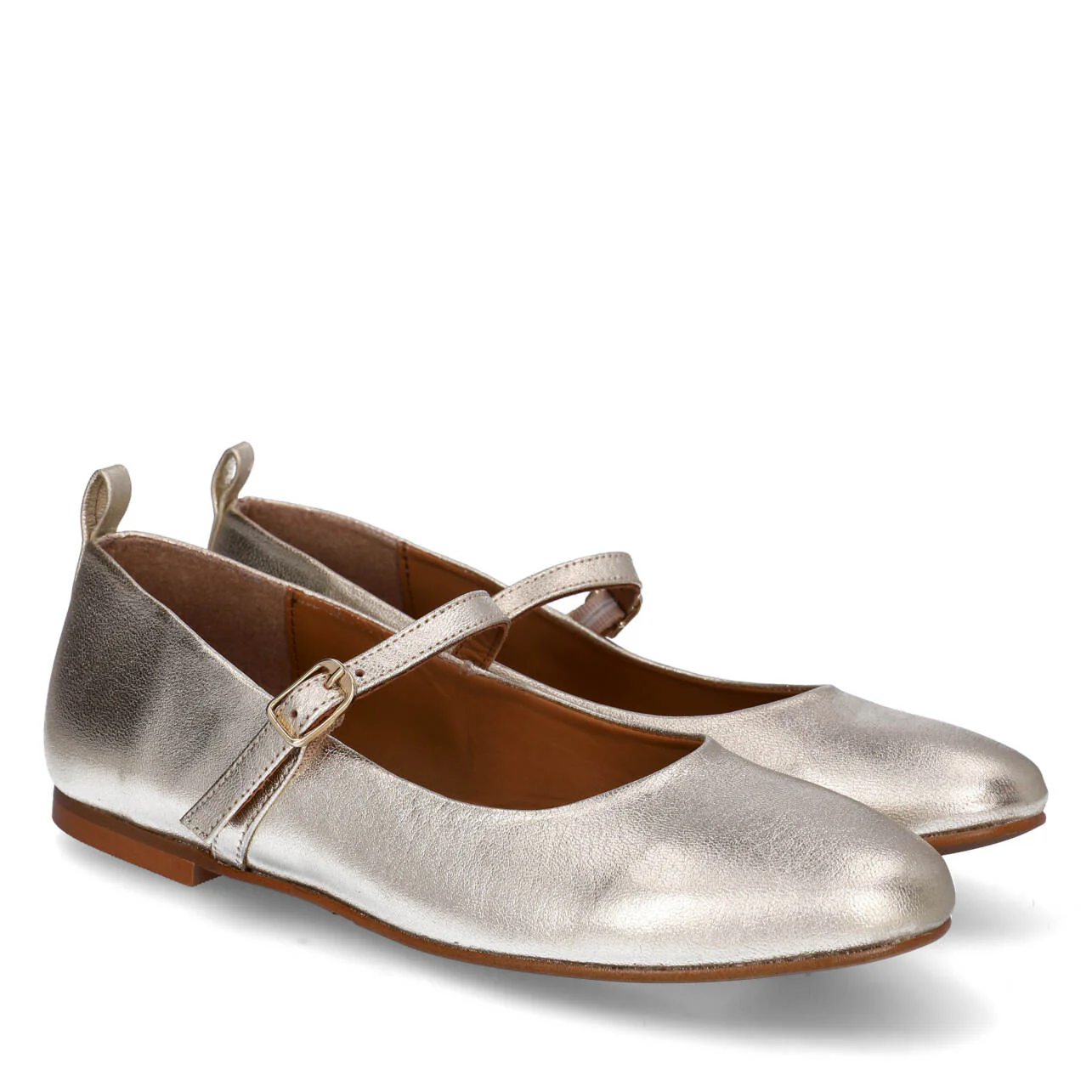 Billi Bi  A5913 ballerinasko - Gold Nappa 002