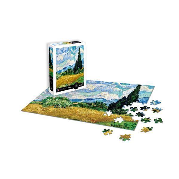 Calypto Weizenfeld & Zypresse 1000 Teile Puzzle