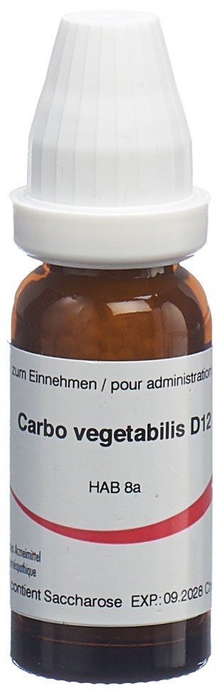 Omida Carbo vegetabilis 12 D<br>14 g, Globuli