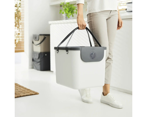 Rotho ALBULA 40 l witte recyclingbak