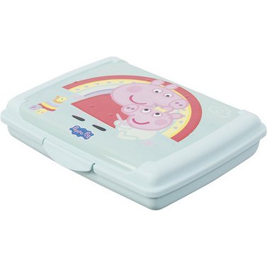 Boîte à goûter 'carla mini peppa pig', aquamarine