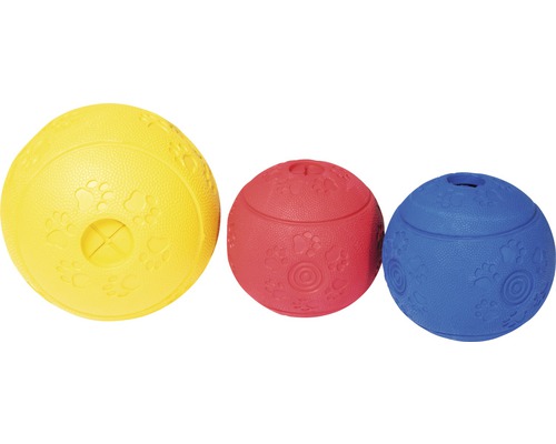 Hondensnoepjesbal Karlie Ruffus vanille 10 cm willekeurige kleurselectie