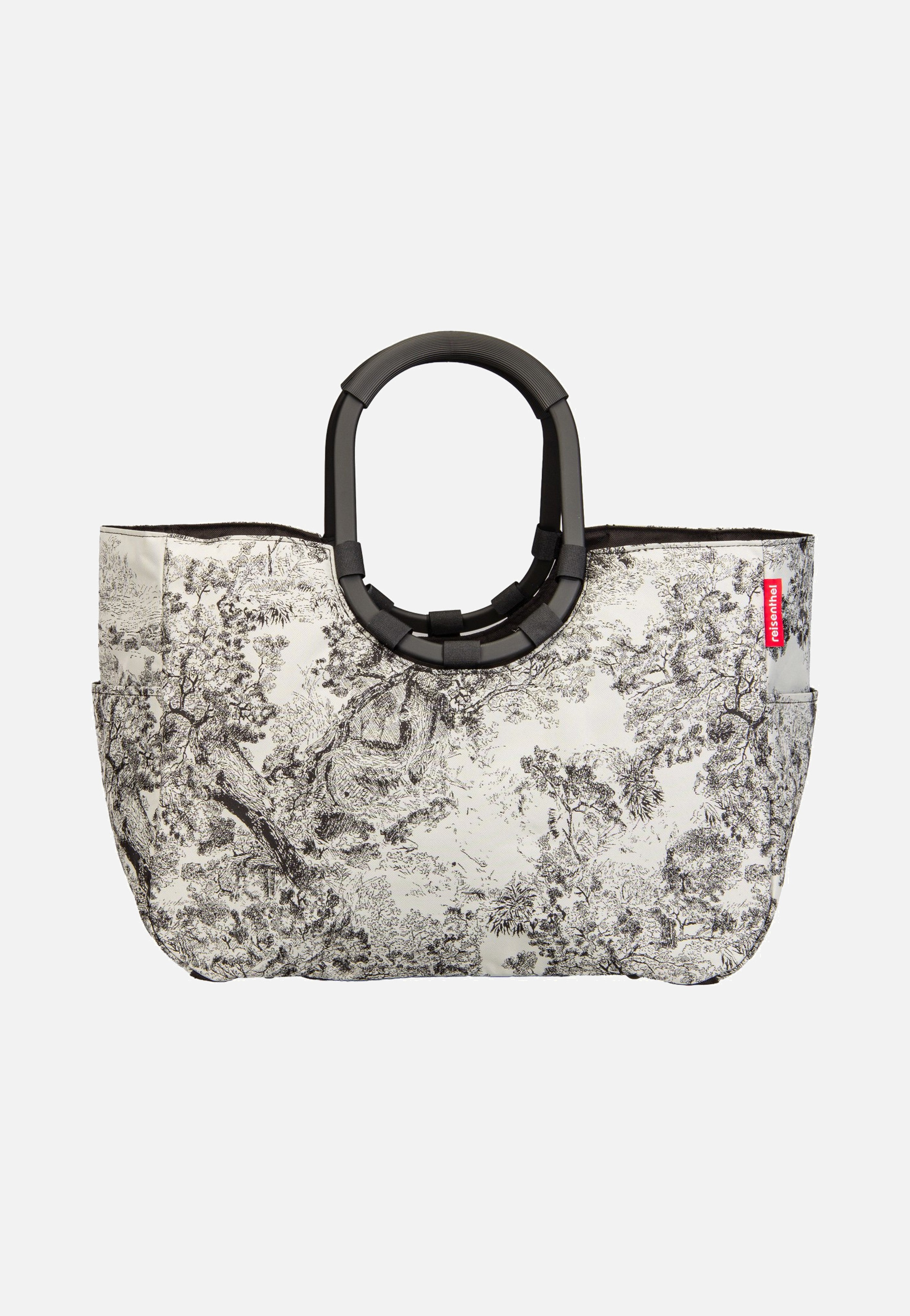 loopshopper L special edition Jacquard Grey - Einkaufskorb