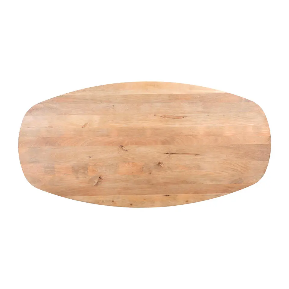Lewis & Loft Eettafel Luna – Deens ovaal – 180x100 cm – Naturel