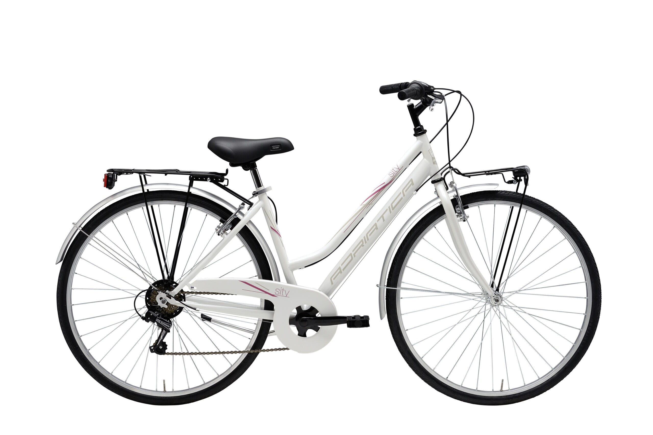 Adriatica Cityfahrrad 28 Zoll MOVIE Lady, white