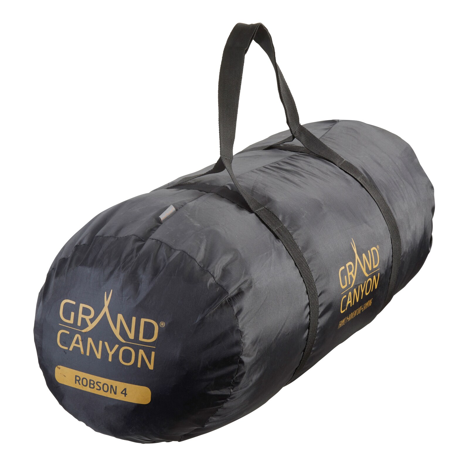 GRAND CANYON Tunelzelt Robson 4 Personen Zelt Familien Camping Leicht Vorraum Farbe: Blue Grass