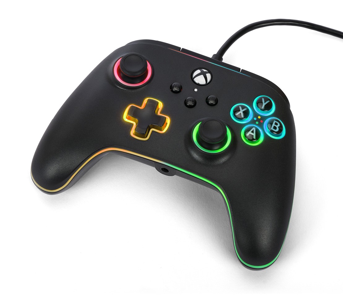 PowerA Advantage Wired Controller - Xbox Series X/S -m/ Lumectra - Black