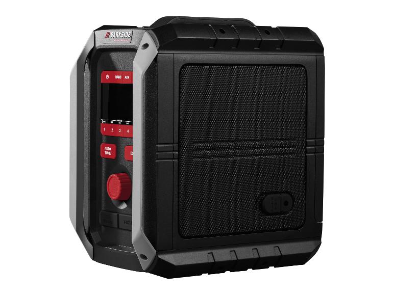 Bouwradio 20 V, 12 V, 230 V zonder accu en lader