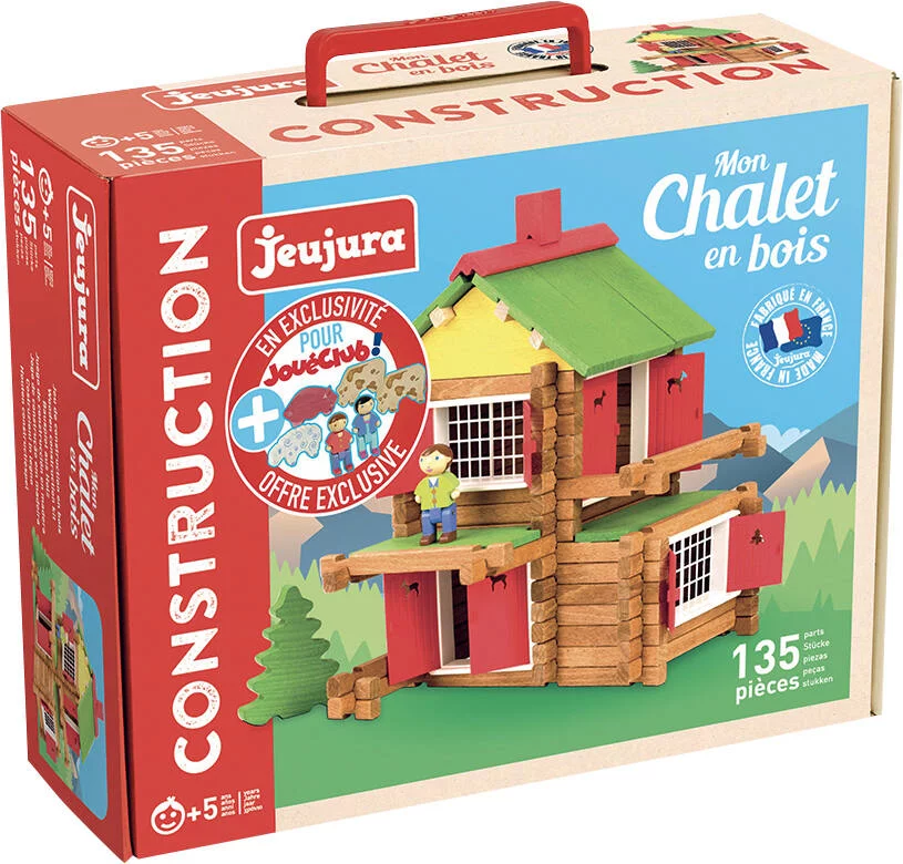 MON CHALET EN BOIS 135 PIECES