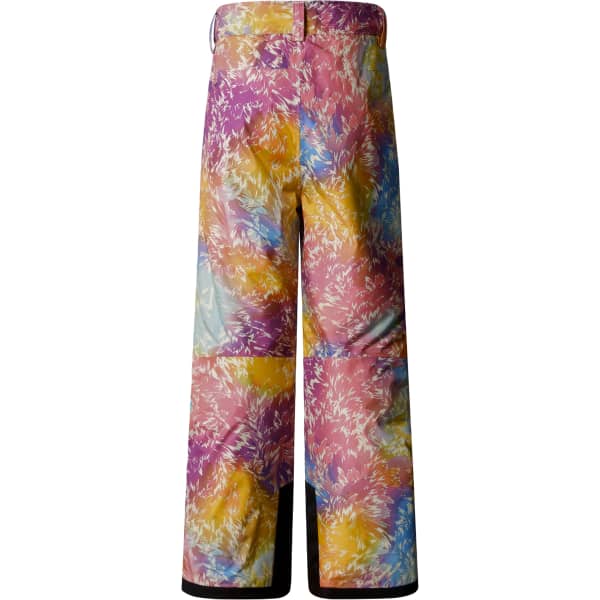 Pantalon de ski THE NORTH FACE G FREEDOM INSULATED PANT RADIANT POPPY BLOWING WIND PRINT