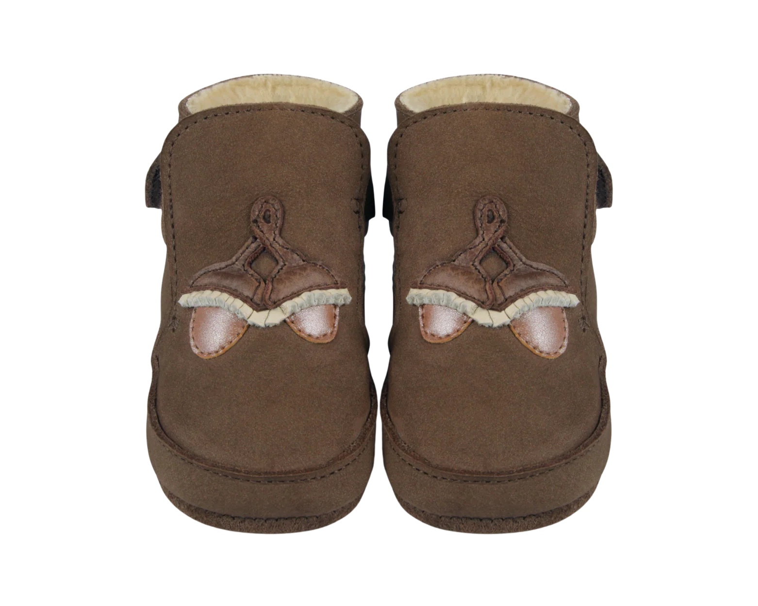 Aggas Booties | Acorn | Hazelnut Nubuck