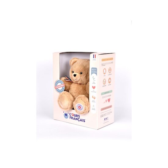 Ours en Peluche Articulé Français   Beige        25 cm   de               L'ours français