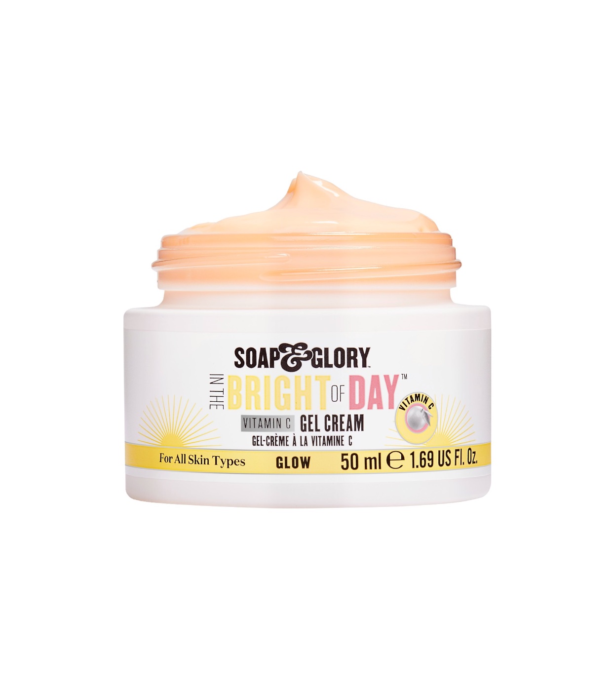 Soap & Glory - Creme facial com formato de gel de vitamina C In The Bright Of Day