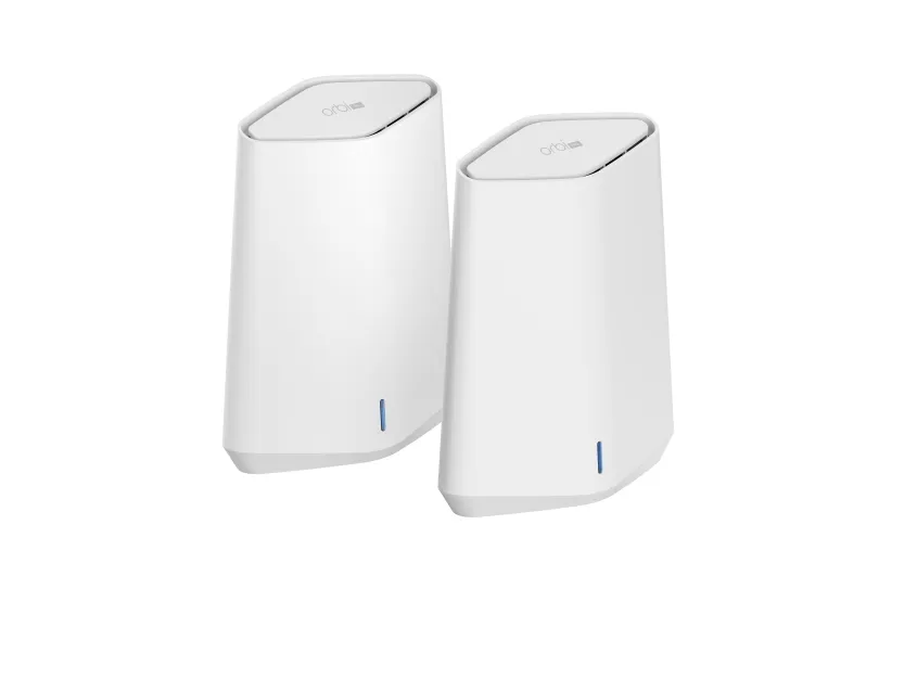 NETGEAR Orbi Pro WiFi 6 Mini - AX1800 WiFi System - Wi-Fi-system - (router, forlænger) - mesh 1GbE - Wi-Fi 6 - Dual Band - væg-monterbar