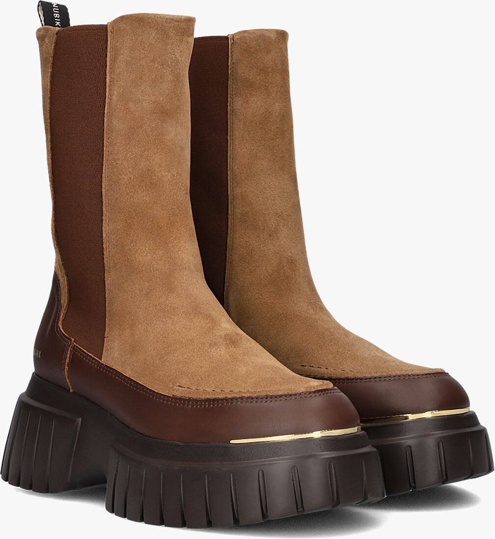 NUBIKK cognac nubikk chelsea boots miley adams