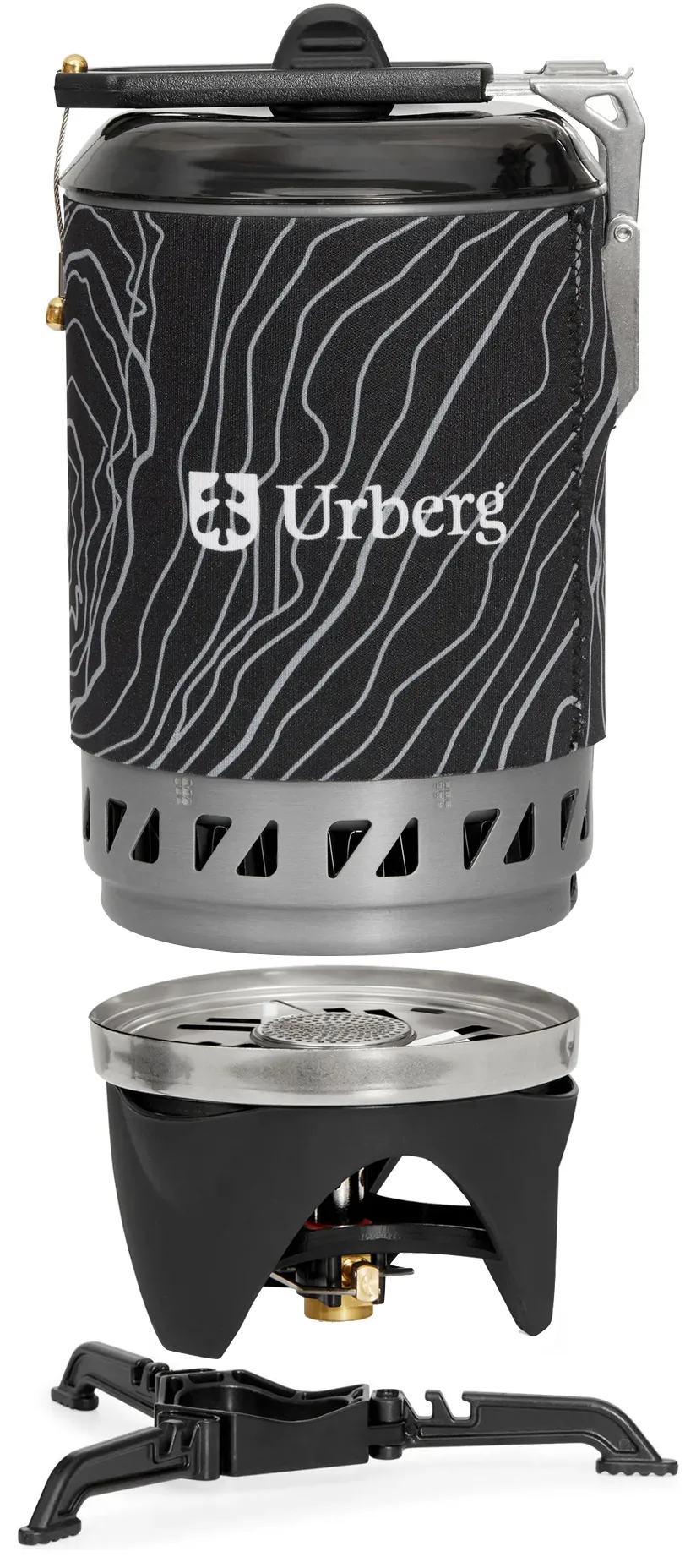 Urberg Rogen Power Stove 1 L Black