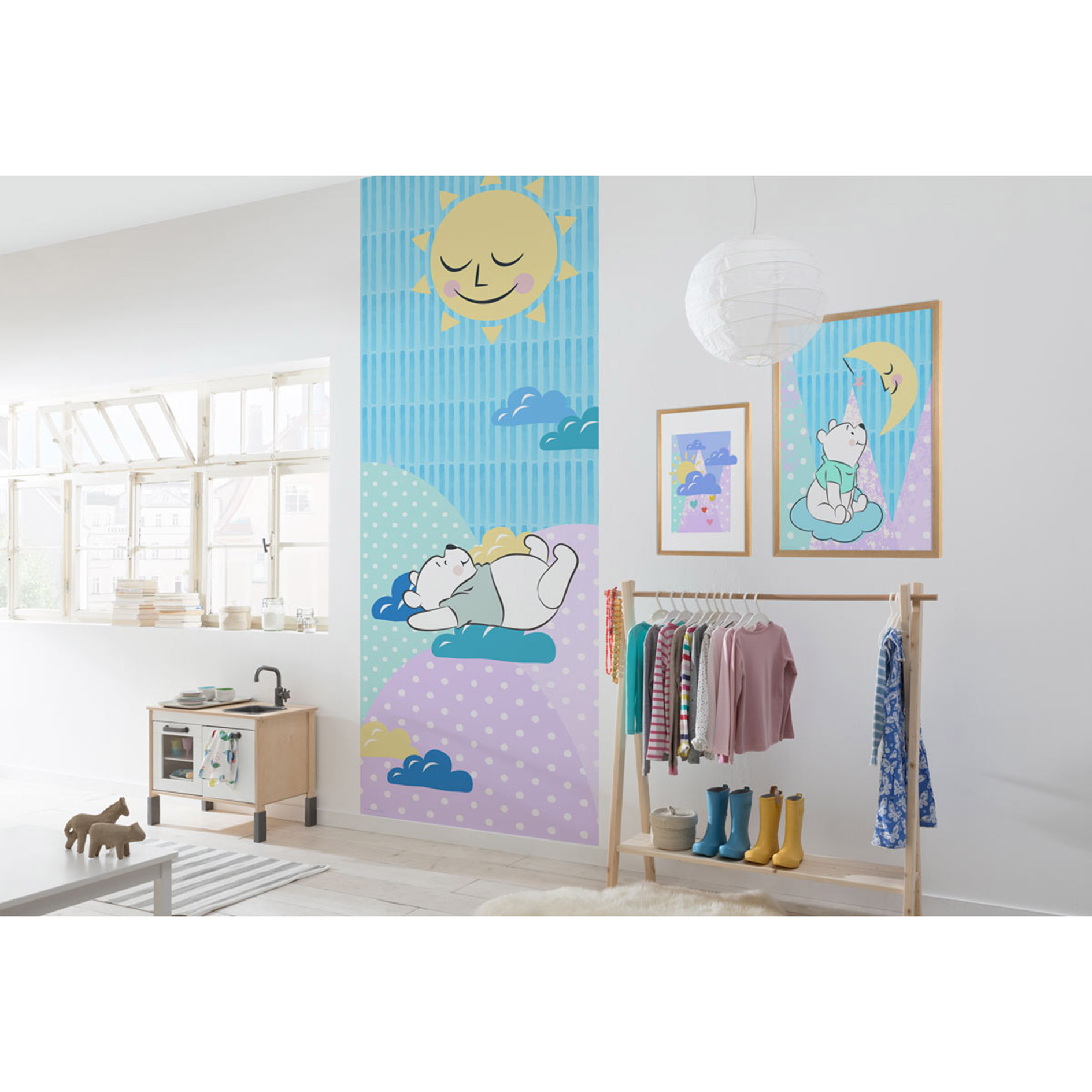 Vlies-Fototapete WINNIE THE PUUH - 100x280 cm