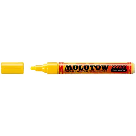 Molotow Permanentmarker ONE4ALL 227 HS, nachfüllbar, 4 mm, zinkgelb