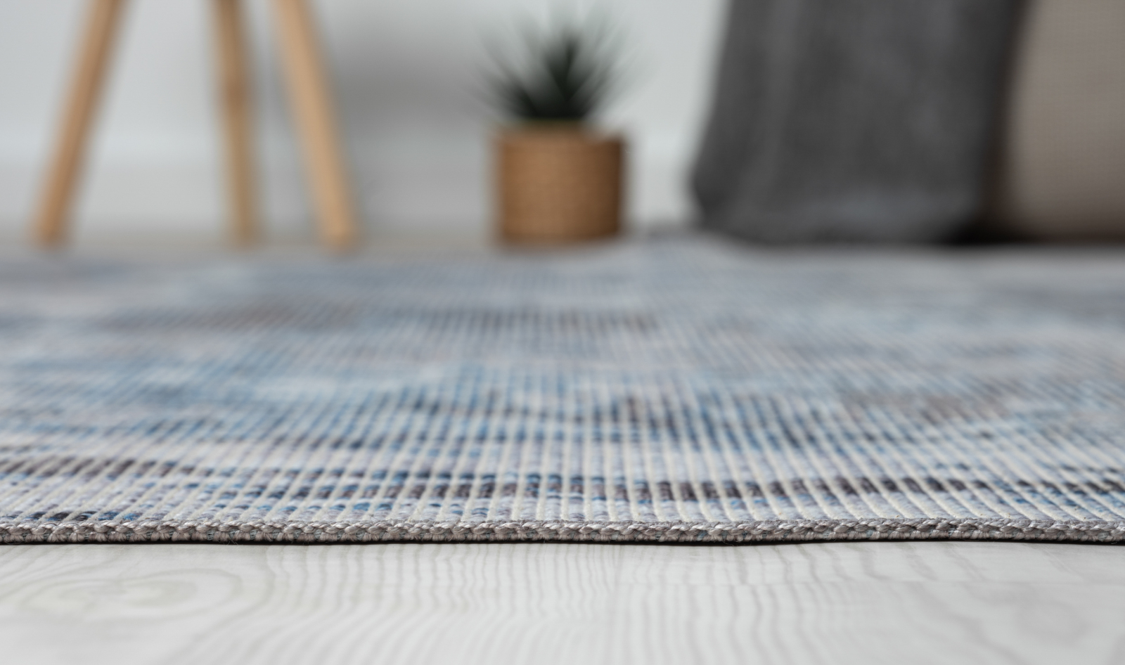Teppich AVERY - creme-blau - 120x180 cm