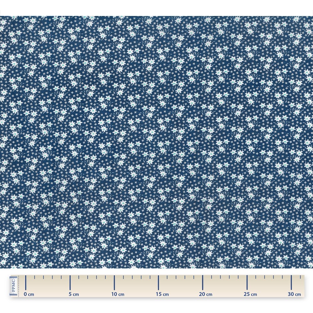 Coupon Tissu Enduit De 35Cm Cosmo Marine Ex1007