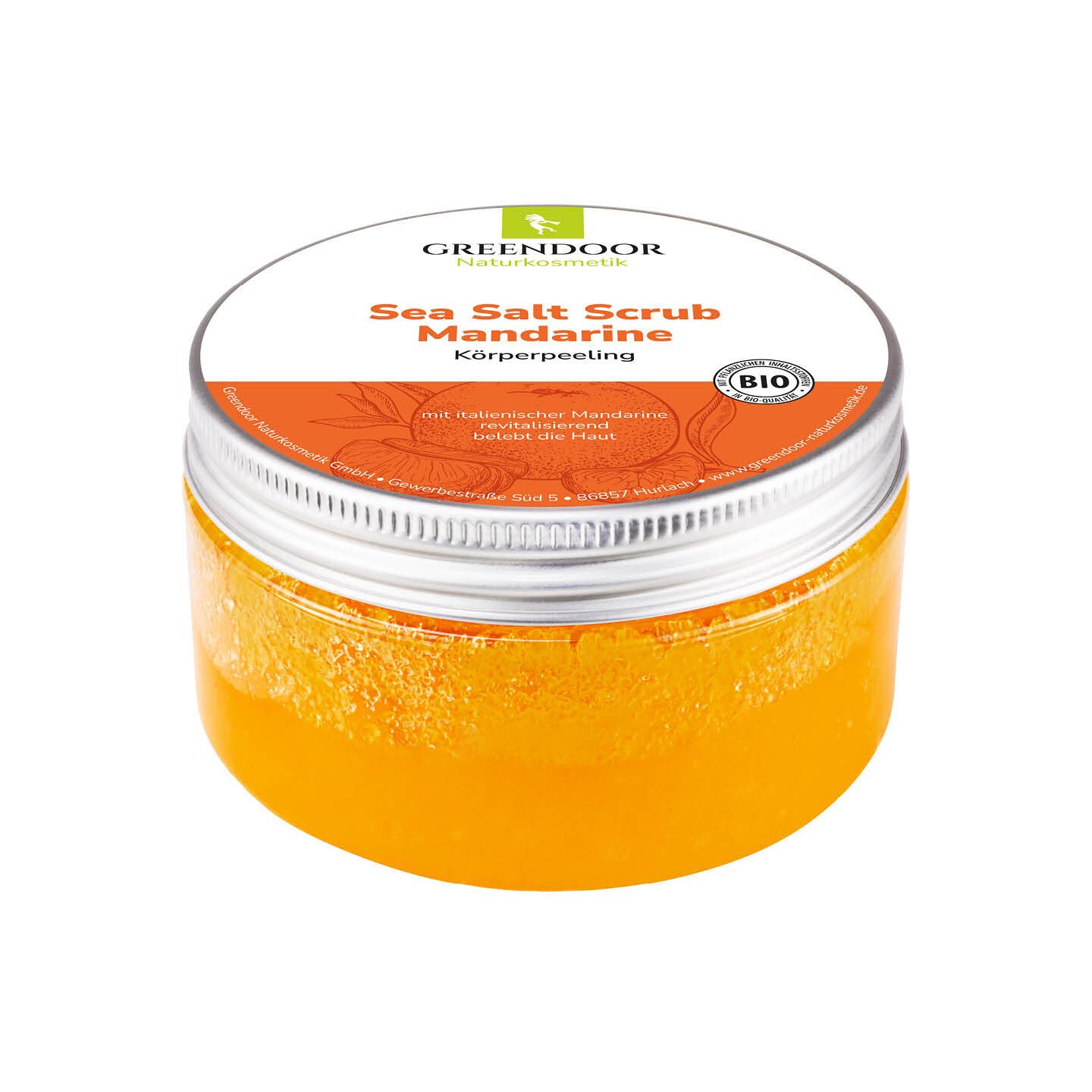 GREENDOOR Sea Salt Scrub Mandarine