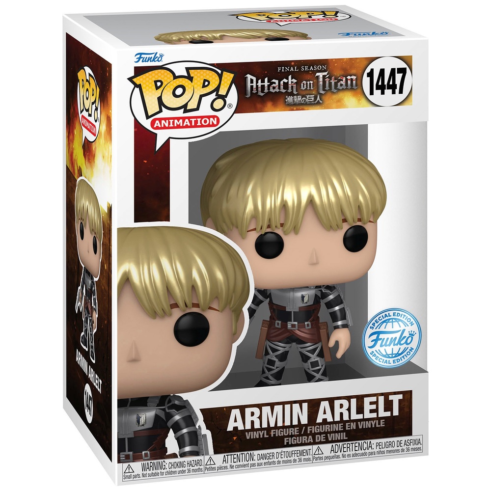POP! Vinyl 1447: Attack on Titan Armin Arlelt