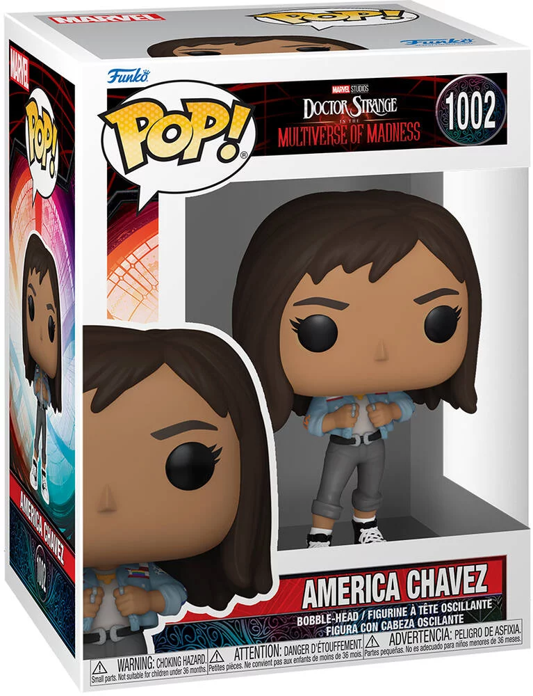 MARVEL DOCTOR STRANGE IN THE MULTIVERSE OF MADNESS - FIGURINE POP - AMERICA CHAVEZ
