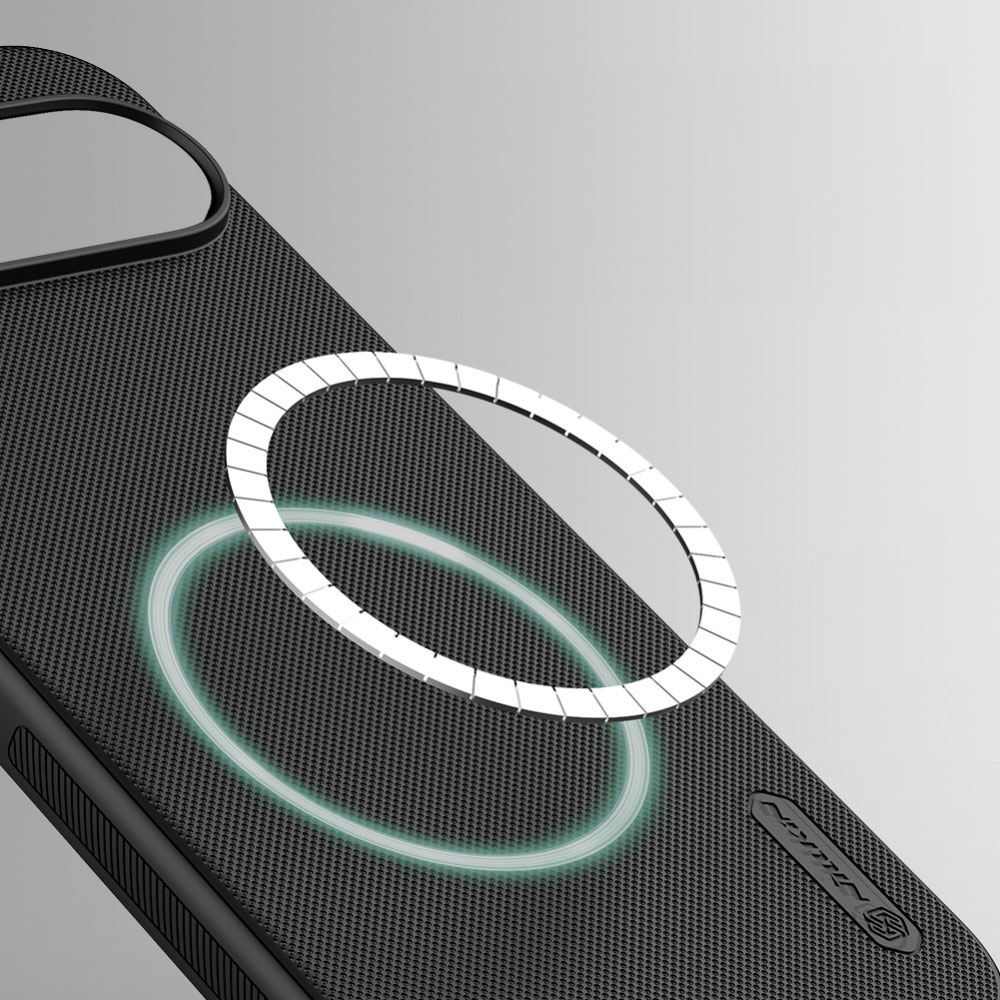 Google Pixel 9 / Pixel 9 Pro Hardcase Schutzhülle Grip Design MagSafe-Modul - Schwarz