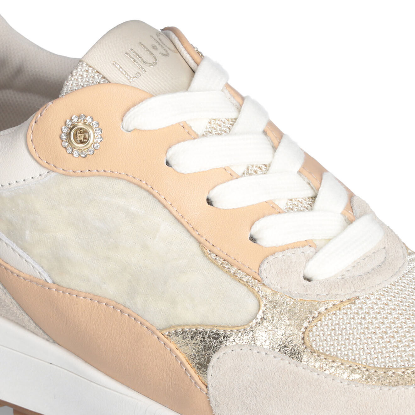 Liu-Jo Sneakers en Cuir Lolo beiges