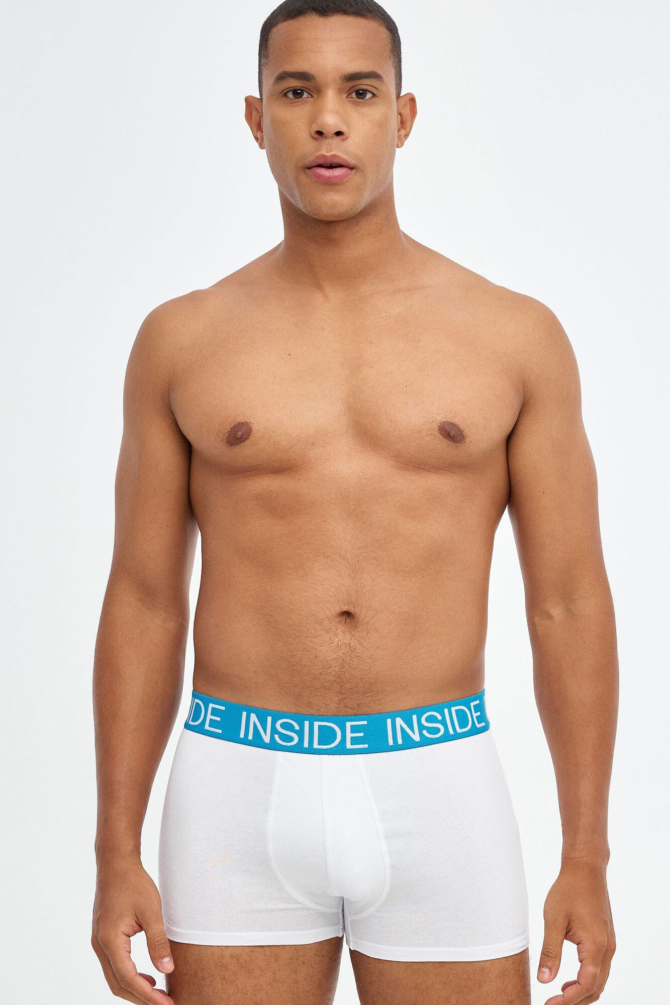 Cuecas Boxer Lisas - Pacote com 6 unidades