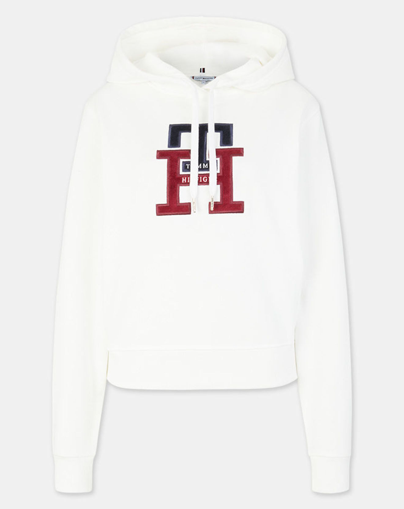 Tommy Hilfiger Sweat à capuche Monogram écru