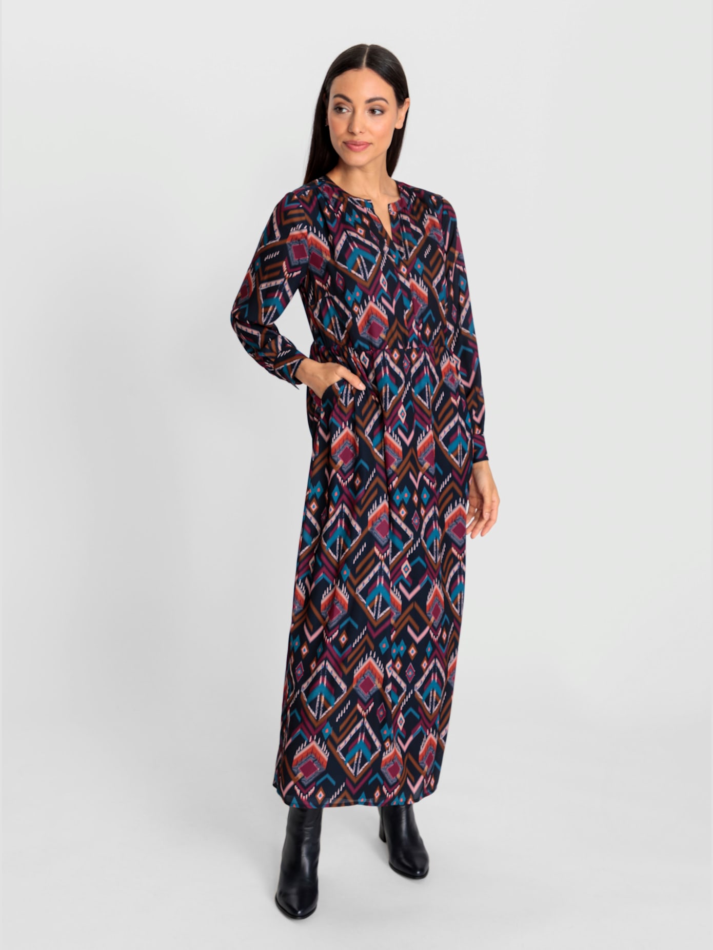 Robe imprimée motif imprimé exclusif