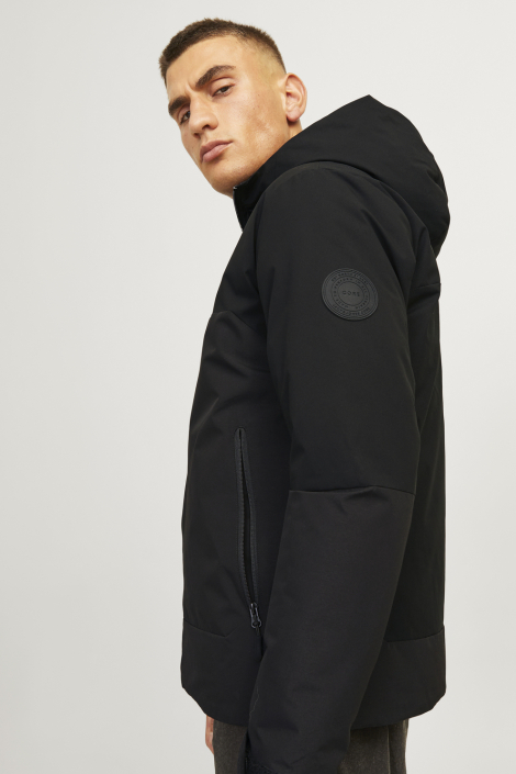 Jack & Jones zwarte heren jas
