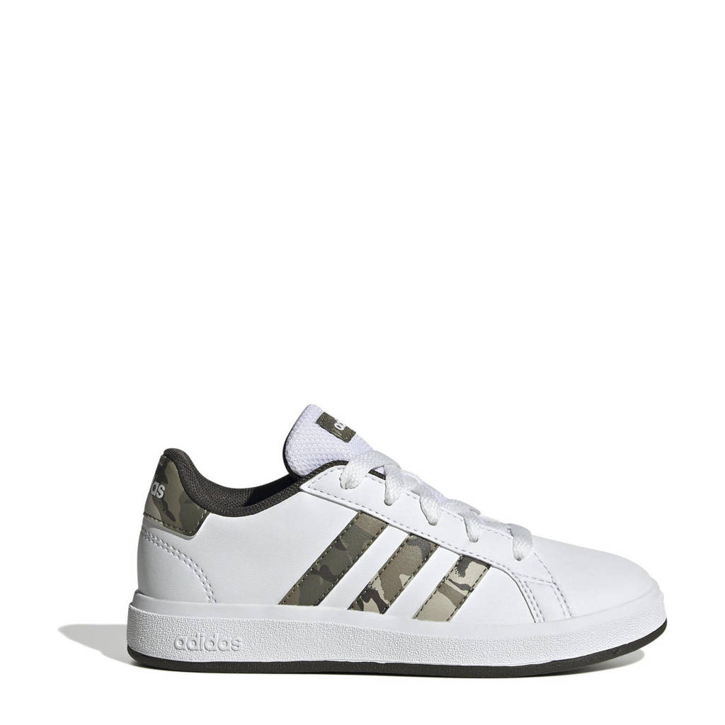 adidas Grand Court 2.0 sneakers wit/groen
