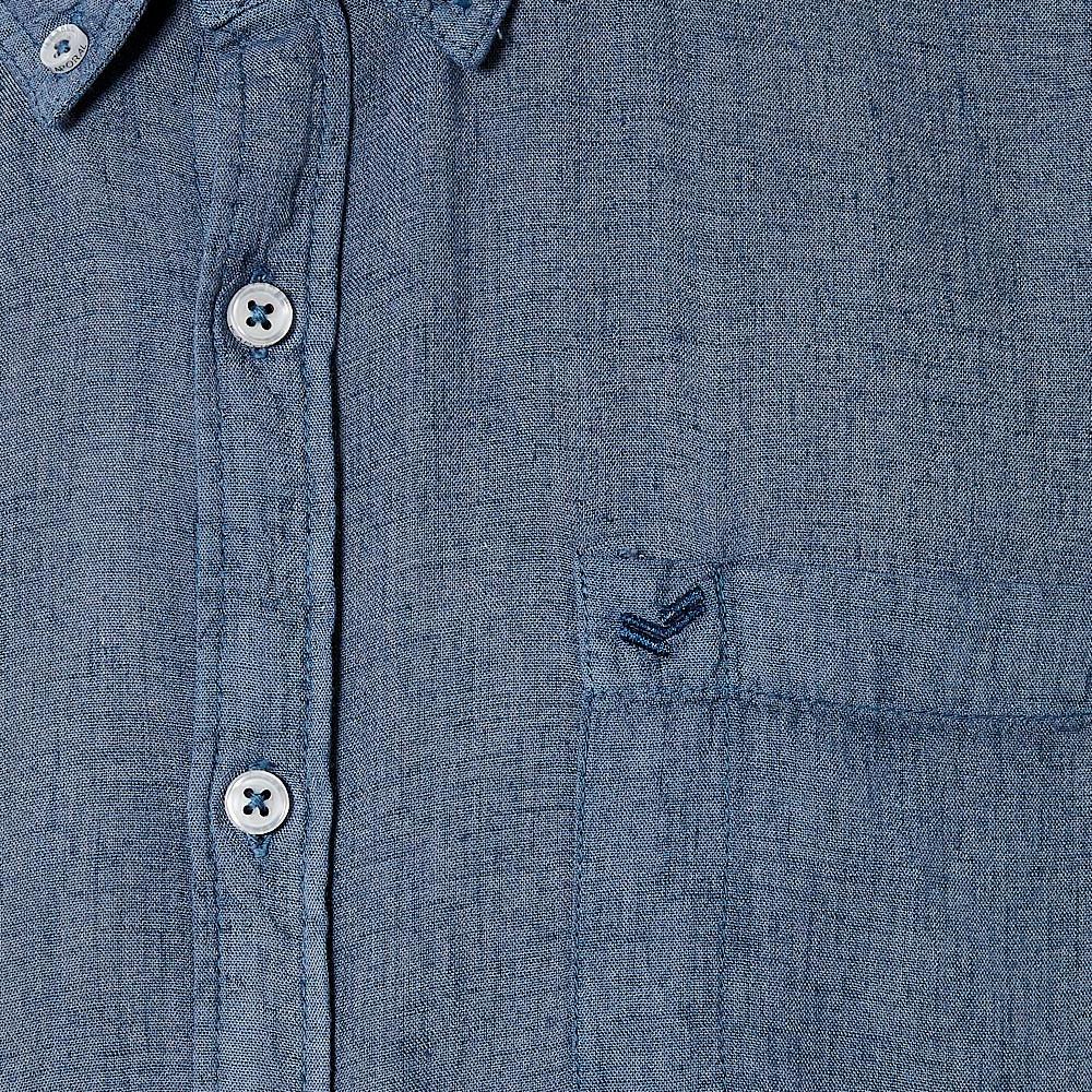 Kaporal Chemisette Bleu Homme Kaporal Mayoe