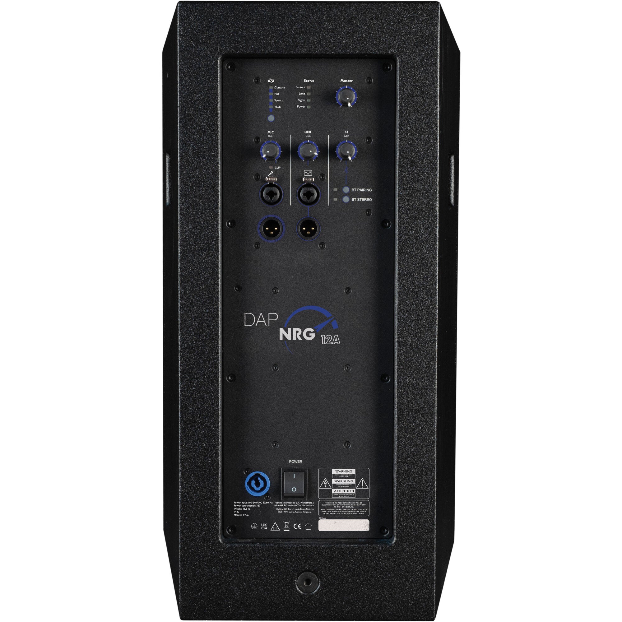 DAP NRG-12A actieve 12 inch fullrange speaker