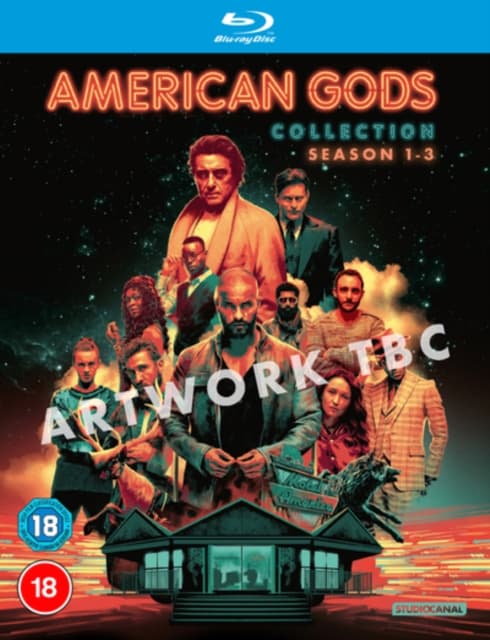 American Gods - Season 1-3 (Blu-ray) (10 disc) (Import)