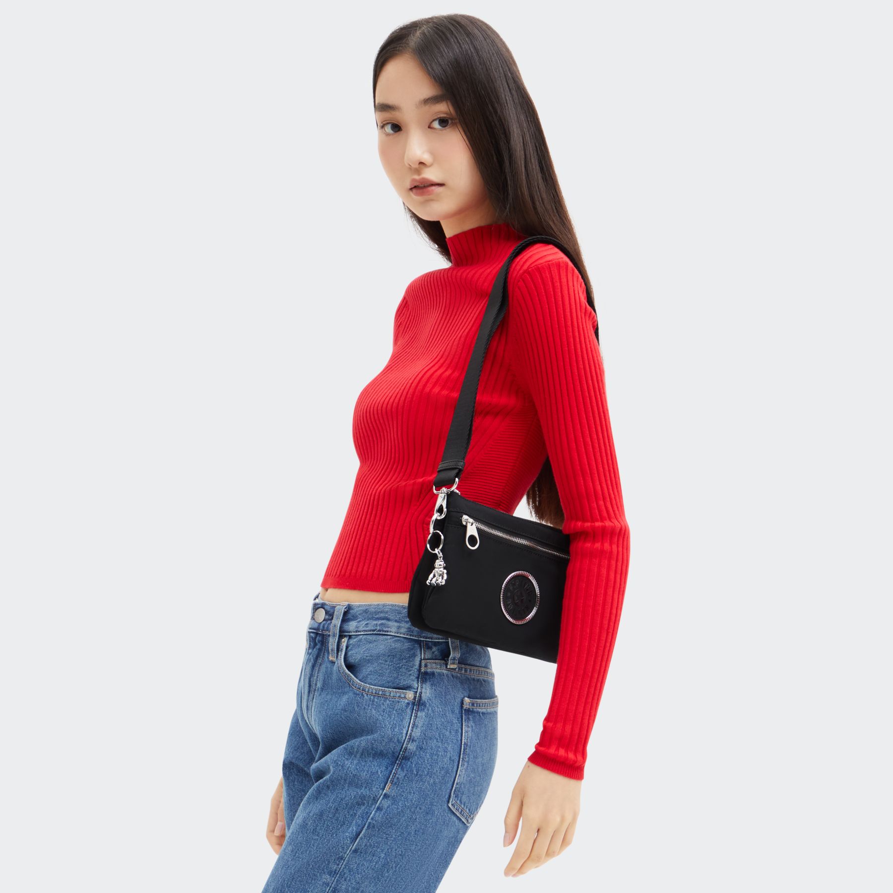 RIRI ZIP Petit sac à bandoulière - Black Spice