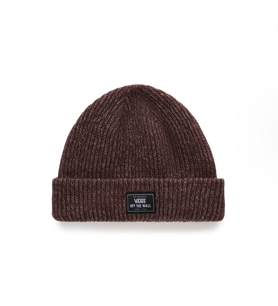 Gorro Vans Bruckner com punho marrom