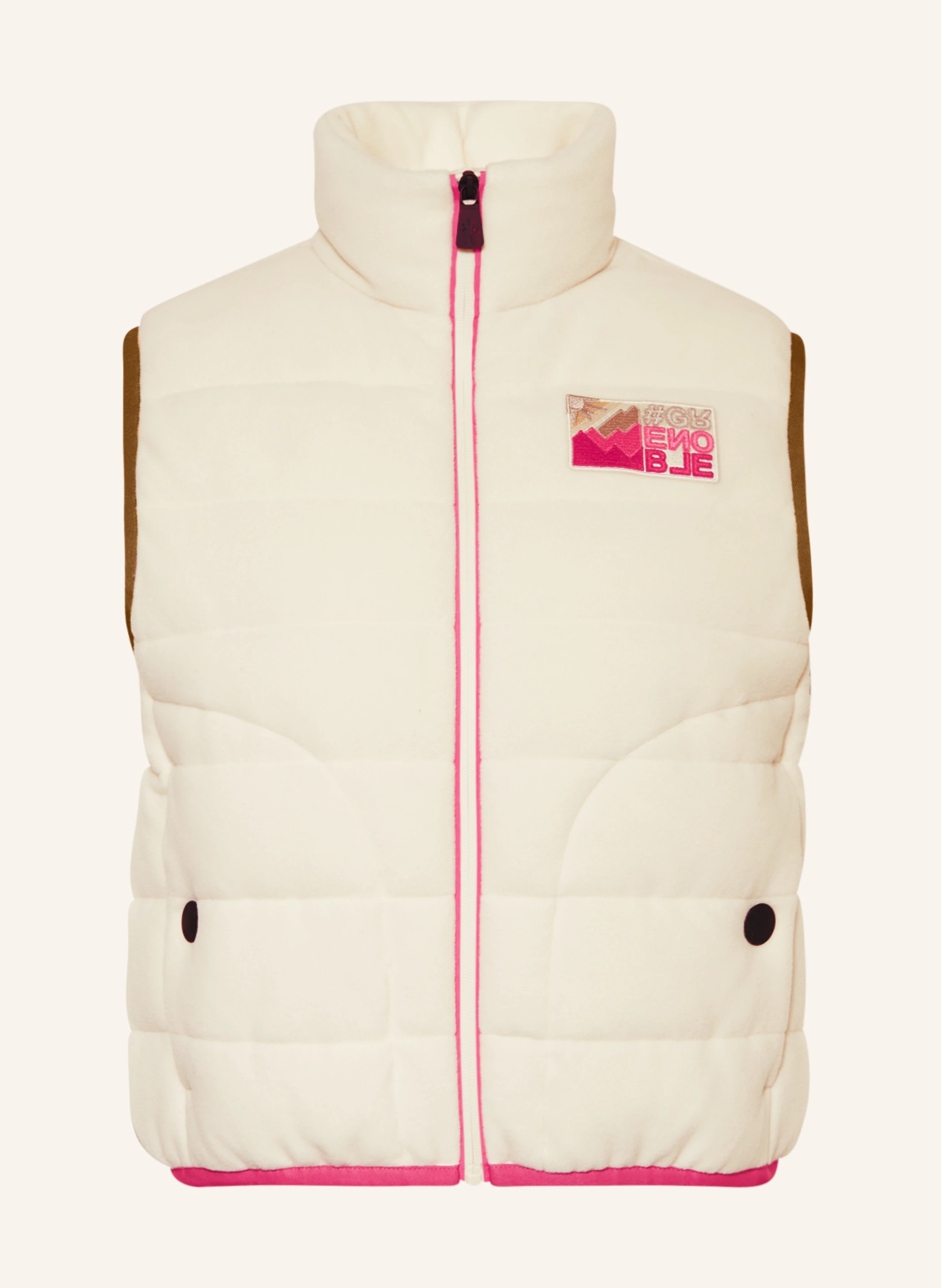 MONCLER GRENOBLE Daunenweste DAY NAMIC aus Flanell