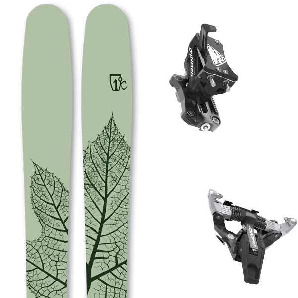 Pack ski de randonnée ICELANTIC MYSTIC 97 + Fix