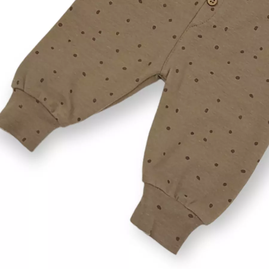 LITTLE Sweathose Dream Big dots khaki