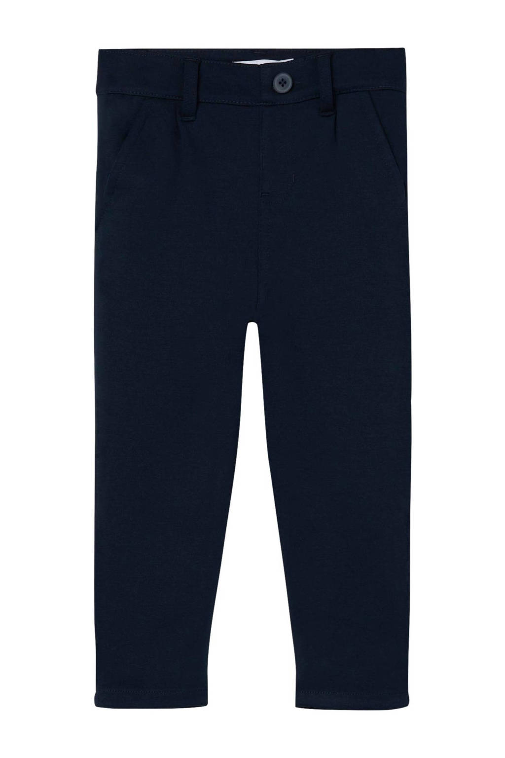 NAME IT regular fit broek NMMSILAS donkerblauw
