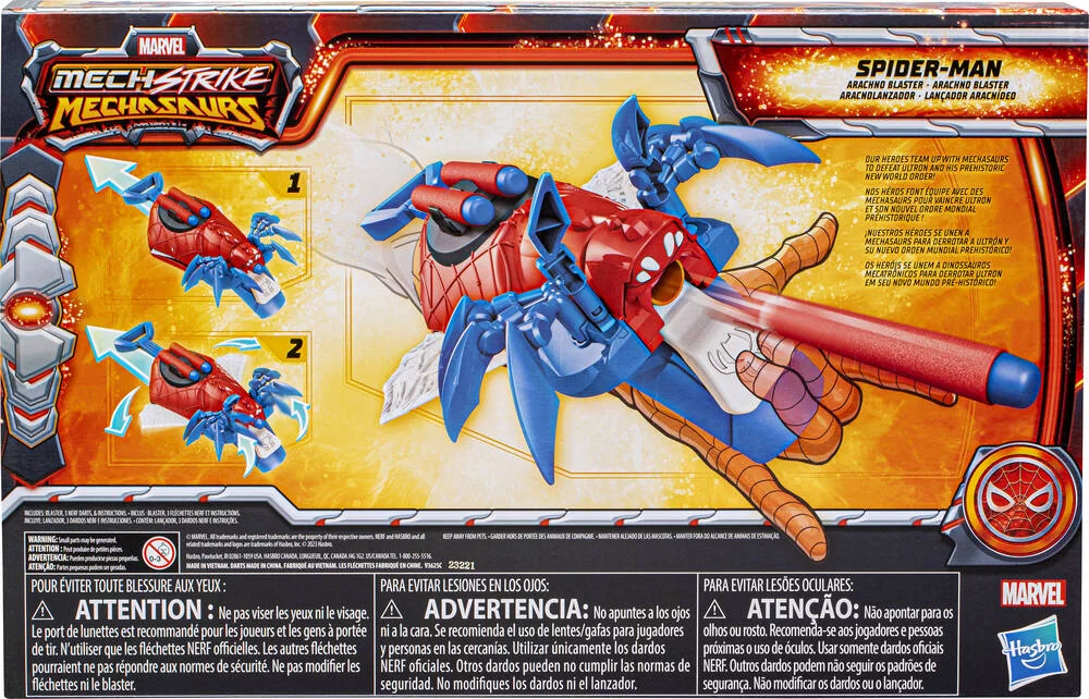 NERF - MARVEL SPIDERMAN  LANCE FLECHETTES