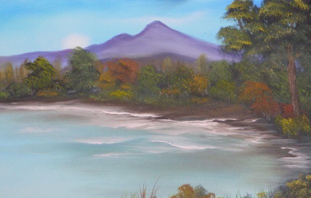 Bob Ross ® Malkurs in Neu-Ulm als Geschenk